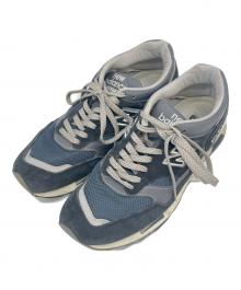 NEW BALANCE（ニューバランス）の古着「NEW BALANCE　ローカットスニーカー」｜ネイビー