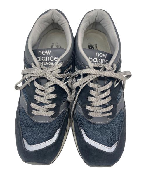 NEW BALANCE（ニューバランス）NEW BALANCE (ニューバランス) NEW BALANCE　ローカットスニーカー ネイビー サイズ:UK9 1/2の古着・服飾アイテム