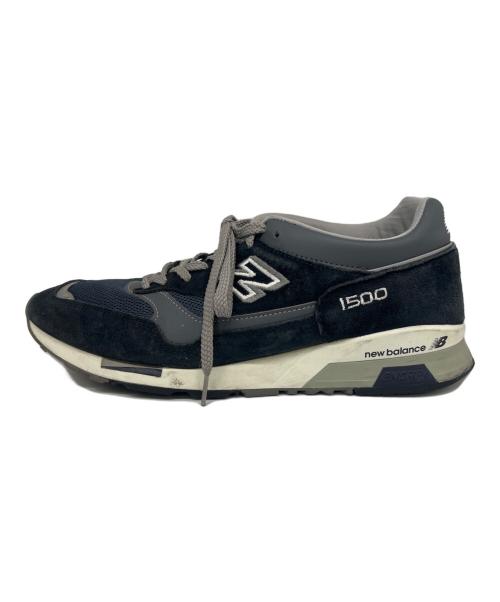 NEW BALANCE（ニューバランス）NEW BALANCE (ニューバランス) NEW BALANCE　ローカットスニーカー ネイビー サイズ:UK9 1/2の古着・服飾アイテム