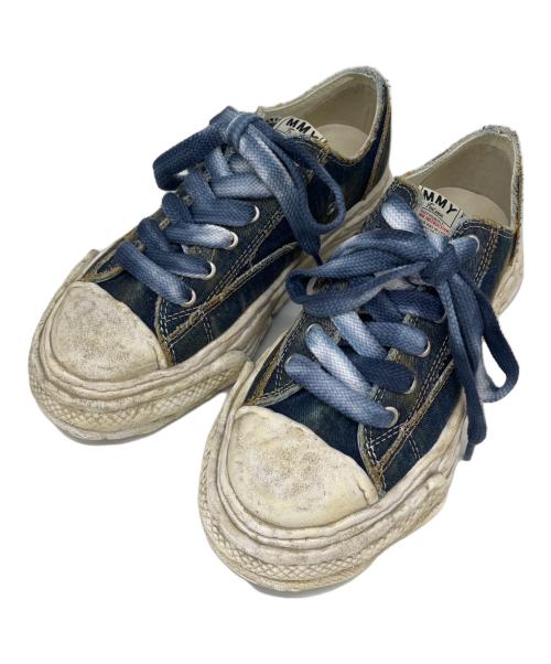 Maison MIHARA YASUHIRO（メゾン ミハラ ヤスヒロ）Maison MIHARA YASUHIRO (メゾン ミハラ ヤスヒロ) Maison MIHARA YASUHIRO ピーターソン　ウォッシュ加工デニム インディゴ×ホワイト サイズ:42の古着・服飾アイテム