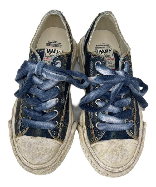 Maison MIHARA YASUHIRO（メゾン ミハラ ヤスヒロ）Maison MIHARA YASUHIRO (メゾン ミハラ ヤスヒロ) Maison MIHARA YASUHIRO ピーターソン　ウォッシュ加工デニム インディゴ×ホワイト サイズ:42の古着・服飾アイテム