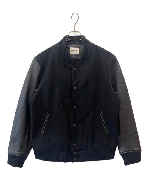 MONKEY TIME（モンキータイム）MONKEY TIME (モンキータイム) MONKEY TIME　袖革ブルゾン ブラック サイズ:XLの古着・服飾アイテム