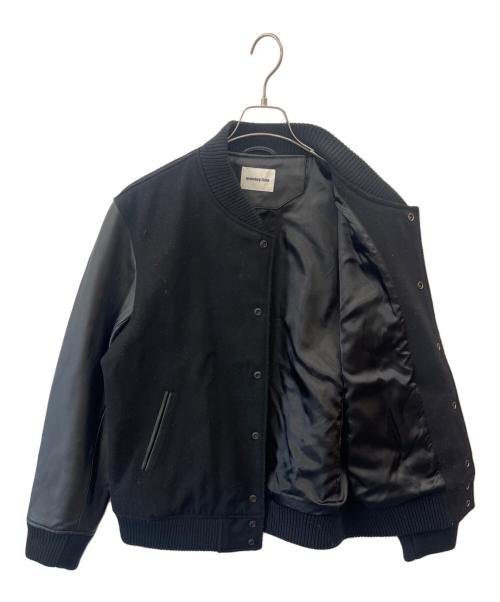 MONKEY TIME（モンキータイム）MONKEY TIME (モンキータイム) MONKEY TIME　袖革ブルゾン ブラック サイズ:XLの古着・服飾アイテム