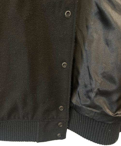 MONKEY TIME（モンキータイム）MONKEY TIME (モンキータイム) MONKEY TIME　袖革ブルゾン ブラック サイズ:XLの古着・服飾アイテム