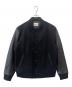 MONKEY TIME（モンキータイム）の古着「MONKEY TIME　袖革ブルゾン」｜ブラック