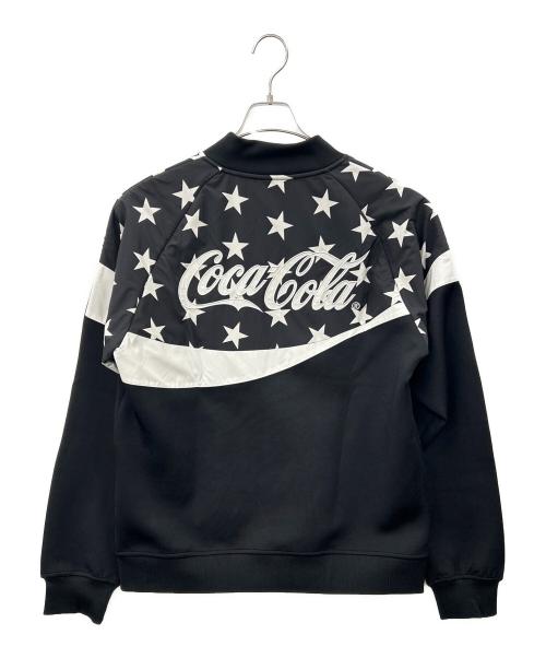 F.C.R.B.（エフシーレアルブリストル）F.C.R.B. (エフシーレアルブリストル) Coca Cola (コカコーラ) F.C.R.B.  Coca Cola  スイングトップ ブラック サイズ:XLの古着・服飾アイテム