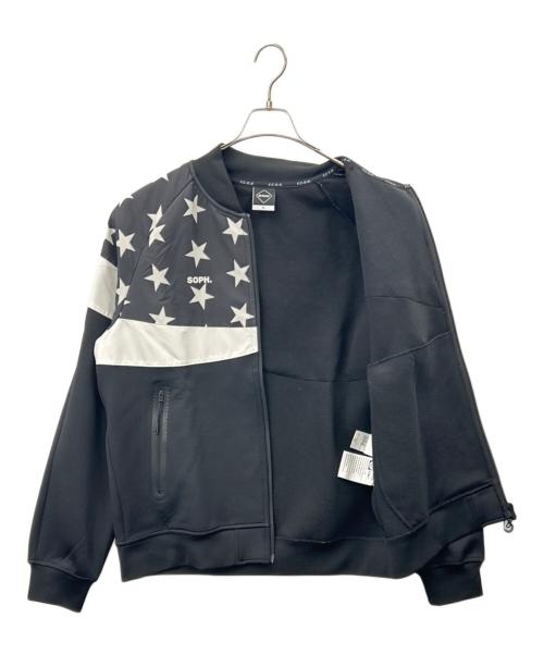 F.C.R.B.（エフシーレアルブリストル）F.C.R.B. (エフシーレアルブリストル) Coca Cola (コカコーラ) F.C.R.B.  Coca Cola  スイングトップ ブラック サイズ:XLの古着・服飾アイテム