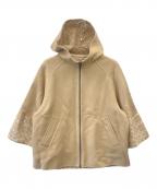 COACHコーチ）の古着「COACH ウールケープ」｜ベージュ