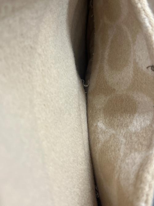 COACH（コーチ）COACH (コーチ) COACH ウールケープ ベージュ サイズ:XS/Sの古着・服飾アイテム