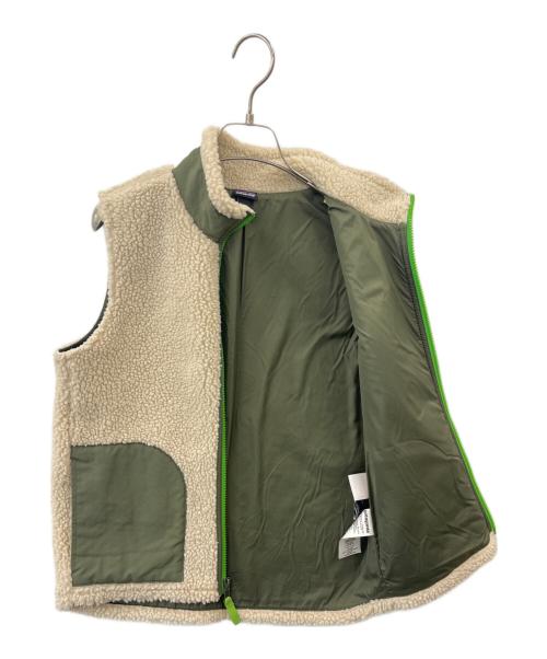 Patagonia（パタゴニア）Patagonia (パタゴニア) Patagonia　フリースベスト オリーブ×アイボリー サイズ:L 12の古着・服飾アイテム