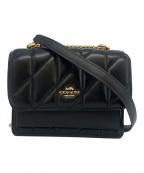 COACHコーチ）の古着「COACH ショルダーバッグ」｜ブラック