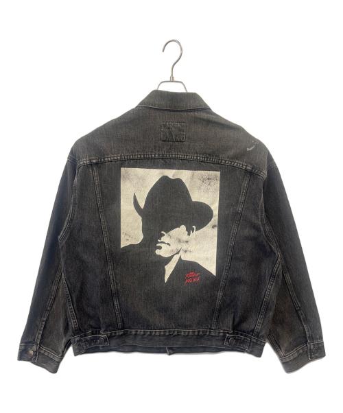 MARLBORO WILD WEST（マルボロ ワイルド ウエスト）MARLBORO WILD WEST (マルボロ ワイルド ウエスト) MARLBORO WILD WEST　デニムジャケット グレー サイズ:Lの古着・服飾アイテム