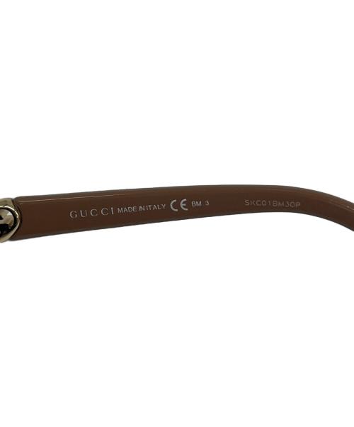 GUCCI（グッチ）GUCCI (グッチ) GUCCI サングラス ブラウンの古着・服飾アイテム