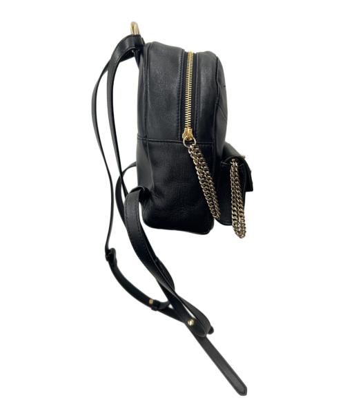 JIMMY CHOO（ジミーチュウ）JIMMY CHOO (ジミーチュウ) JIMMY CHOO　ミニリュック ブラックの古着・服飾アイテム