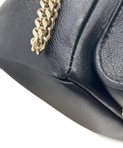 JIMMY CHOO（ジミーチュウ）JIMMY CHOO (ジミーチュウ) JIMMY CHOO　ミニリュック ブラックの古着・服飾アイテム