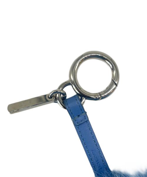 FENDI（フェンディ）FENDI (フェンディ) FENDI　ポンポンチャーム ブルーの古着・服飾アイテム