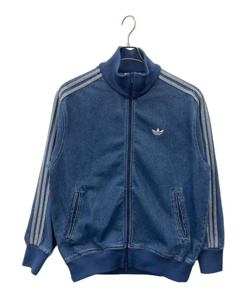 adidas Originals（アディダスオリジナル）adidas originals (アディダスオリジナル) adidas originals　DENIM FIREBIRD TRACKTOP ブルー サイズ:Ｊ　2XLの古着・服飾アイテム