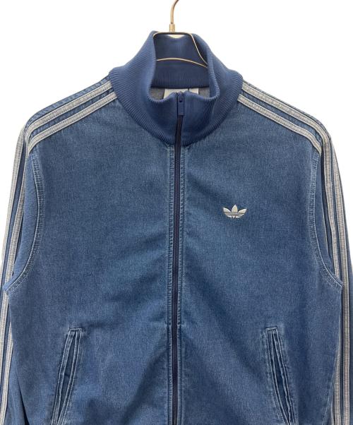 adidas Originals（アディダスオリジナル）adidas originals (アディダスオリジナル) adidas originals　DENIM FIREBIRD TRACKTOP ブルー サイズ:Ｊ　2XLの古着・服飾アイテム
