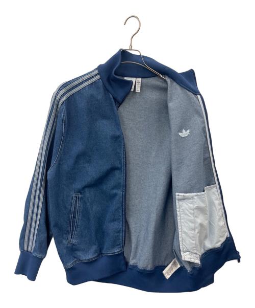 adidas Originals（アディダスオリジナル）adidas originals (アディダスオリジナル) adidas originals　DENIM FIREBIRD TRACKTOP ブルー サイズ:Ｊ　2XLの古着・服飾アイテム