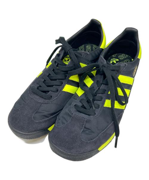 adidas（アディダス）adidas (アディダス) adidas　ローカットスニーカー ブラック×イエロー サイズ:26.5の古着・服飾アイテム