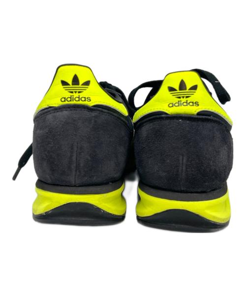 adidas（アディダス）adidas (アディダス) adidas　ローカットスニーカー ブラック×イエロー サイズ:26.5の古着・服飾アイテム