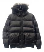 BURBERRY BLACK LABELバーバリーブラックレーベル）の古着「BURBERRY BLACK LABEL　リバーシブルダウンジャケット」｜ブラック