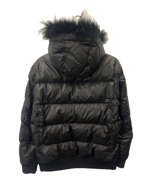 BURBERRY BLACK LABEL（バーバリーブラックレーベル）BURBERRY BLACK LABEL (バーバリーブラックレーベル) BURBERRY BLACK LABEL　リバーシブルダウンジャケット ブラック サイズ:Lの古着・服飾アイテム