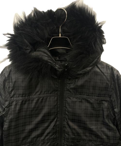 BURBERRY BLACK LABEL（バーバリーブラックレーベル）BURBERRY BLACK LABEL (バーバリーブラックレーベル) BURBERRY BLACK LABEL　リバーシブルダウンジャケット ブラック サイズ:Lの古着・服飾アイテム
