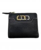 MARC JACOBSマークジェイコブス）の古着「MARC JACOBS 　2つ折り財布」｜ブラック