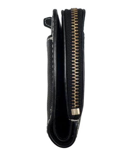 MARC JACOBS（マークジェイコブス）MARC JACOBS (マークジェイコブス) MARC JACOBS 　2つ折り財布 ブラックの古着・服飾アイテム