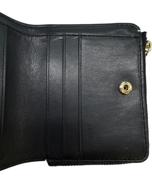 MARC JACOBS（マークジェイコブス）MARC JACOBS (マークジェイコブス) MARC JACOBS 　2つ折り財布 ブラックの古着・服飾アイテム