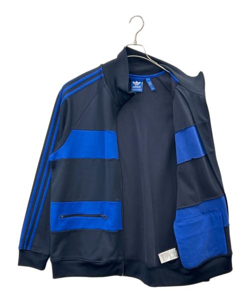 adidas Originals（アディダスオリジナル）adidas originals (アディダスオリジナル) adidas originals　トラックジャケット ネイビー×ブルー サイズ:XLの古着・服飾アイテム