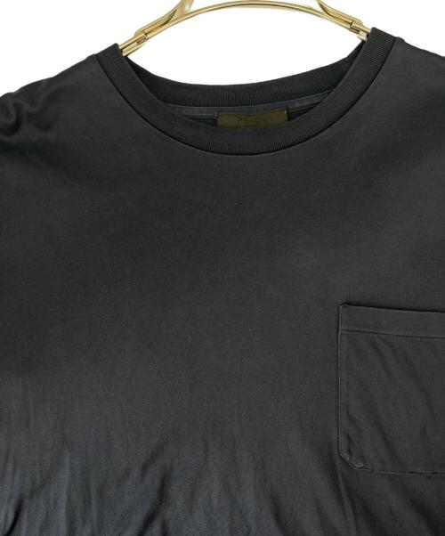 PRADA（プラダ）PRADA (プラダ) PRADA ポケットロゴTシャツ　2019SS ネイビー サイズ:XXLの古着・服飾アイテム