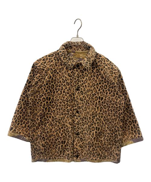 Needles（ニードルズ）Needles (ニードルズ) Needles　リバーシブルジャケット　カモフラ×レオパード ブラウン サイズ:XSの古着・服飾アイテム