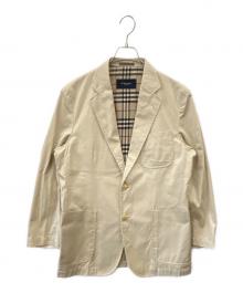 BURBERRY LONDON（バーバリーロンドン）の古着「BURBERRY LONDON　テーラードジャケット」｜ベージュ
