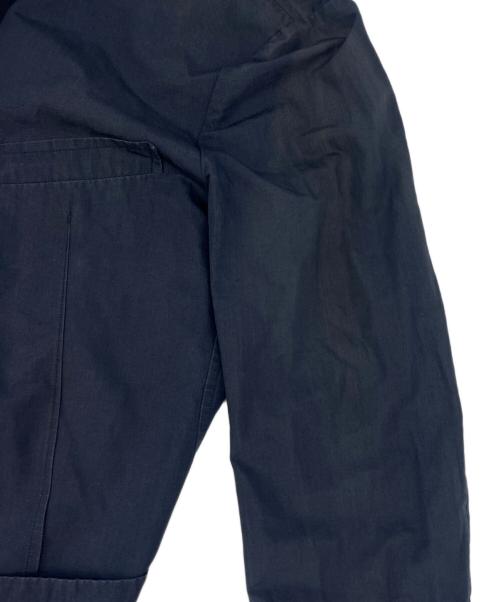 HERMES（エルメス）HERMES (エルメス) HERMES　テーラードジャケット　リネン混 ネイビー サイズ:50の古着・服飾アイテム