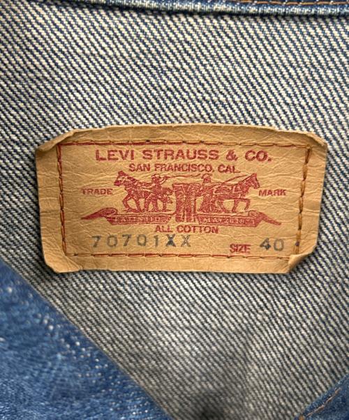 LEVI'S（リーバイス）LEVI'S (リーバイス) LEVI'S　1st復刻/80s/　デニムジャケット インディゴ サイズ:40の古着・服飾アイテム