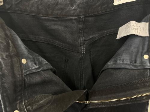 upper hights（アッパーハイツ）upper hights (アッパーハイツ) upper hights 　THE NIECE デニムパンツ ブラック サイズ:25の古着・服飾アイテム