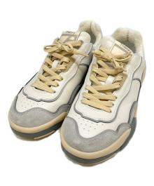 theory（セオリー）の古着「theory Calf WF205 スニーカー」｜ホワイト×ベージュ