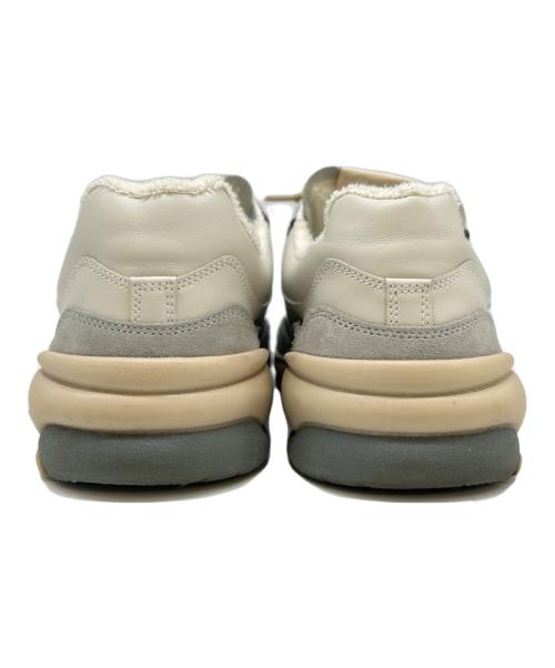 theory（セオリー）theory (セオリー) theory Calf WF205 スニーカー ホワイト×ベージュ サイズ:40の古着・服飾アイテム