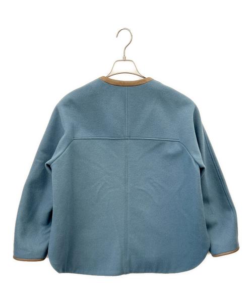 DRESSTERIOR（ドレステリア）DRESSTERIOR (ドレステリア) DRESSTERIOR　ショートコート スカイブルー サイズ:36の古着・服飾アイテム