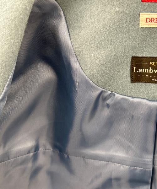 DRESSTERIOR（ドレステリア）DRESSTERIOR (ドレステリア) DRESSTERIOR　ショートコート スカイブルー サイズ:36の古着・服飾アイテム