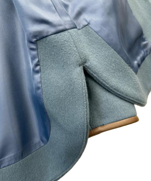 DRESSTERIOR（ドレステリア）DRESSTERIOR (ドレステリア) DRESSTERIOR　ショートコート スカイブルー サイズ:36の古着・服飾アイテム