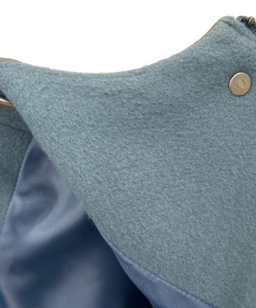 DRESSTERIOR（ドレステリア）DRESSTERIOR (ドレステリア) DRESSTERIOR　ショートコート スカイブルー サイズ:36の古着・服飾アイテム