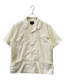 HUF（ハフ）の古着「HUF　半袖刺繍シャツ」｜ホワイト
