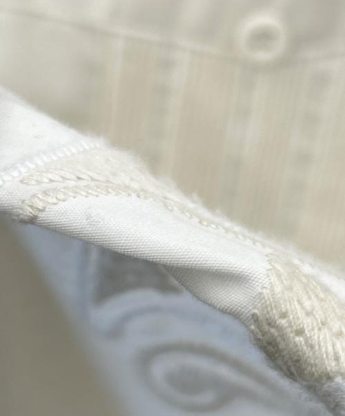 HUF（ハフ）HUF (ハフ) HUF　半袖刺繍シャツ ホワイト サイズ:Ｓの古着・服飾アイテム