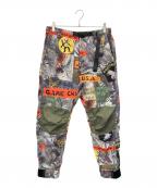 AVIREXアヴィレックス）の古着「AVIREX　ICON CUSTOM PHOTO PANTS　総柄パンツ」｜マルチカラー