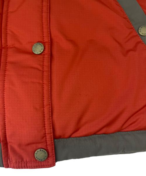 L.L.Bean（エルエルビーン）L.L.Bean (エルエルビーン) L.L.Bean ダウンベスト レッド×ブラウン サイズ:Mの古着・服飾アイテム