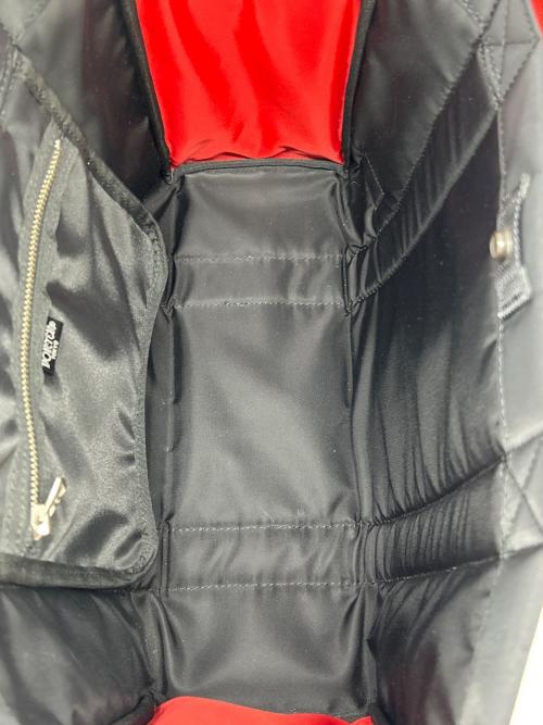 PORTER（ポーター）PORTER (ポーター) PORTER　L-FINE　ナイロントートバッグ ブラック×レッドの古着・服飾アイテム