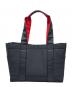 PORTER (ポーター) PORTER　L-FINE　ナイロントートバッグ ブラック×レッド：8000円